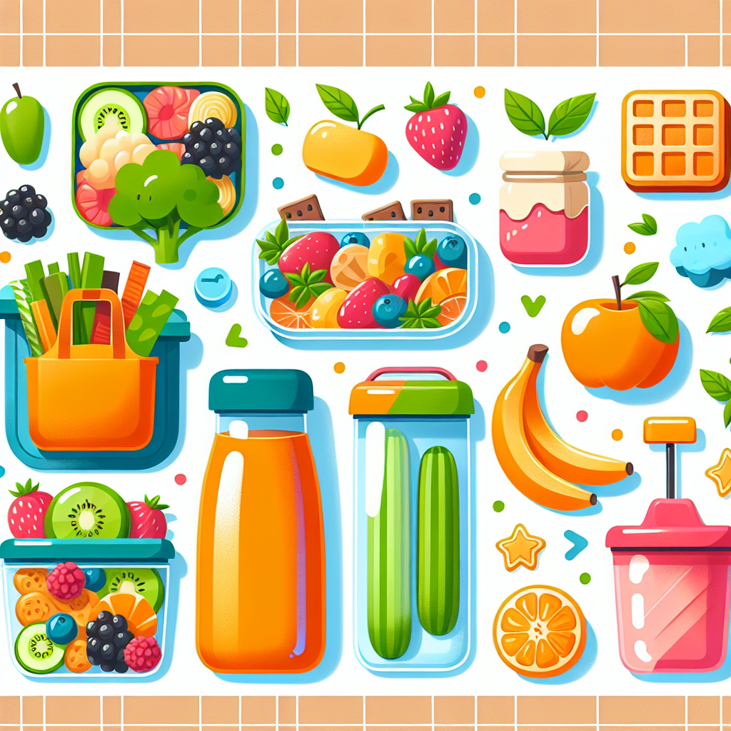 Goûters zéro déchet pour enfants : idées simples et économiques