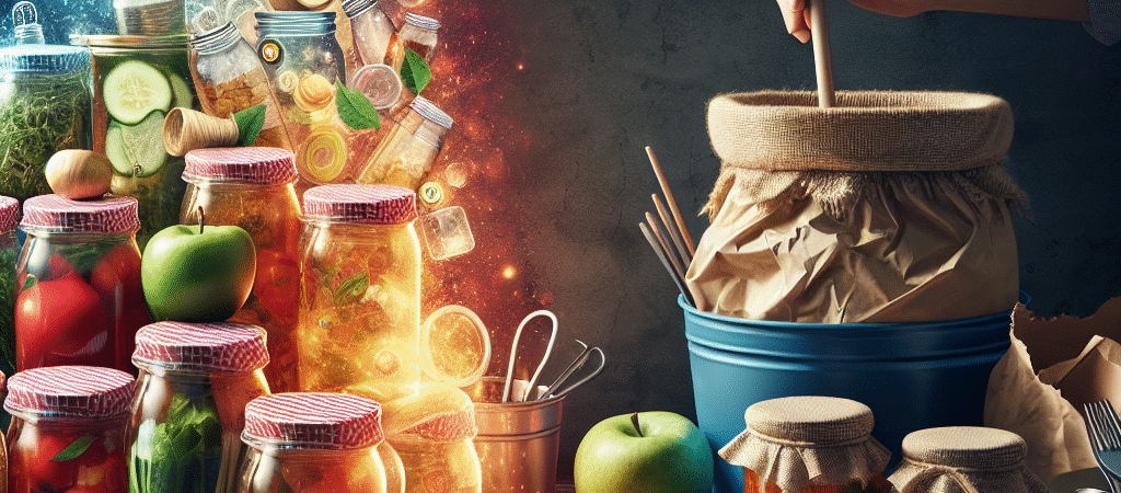 Comment réduire ses déchets en faisant ses conserves maison ?