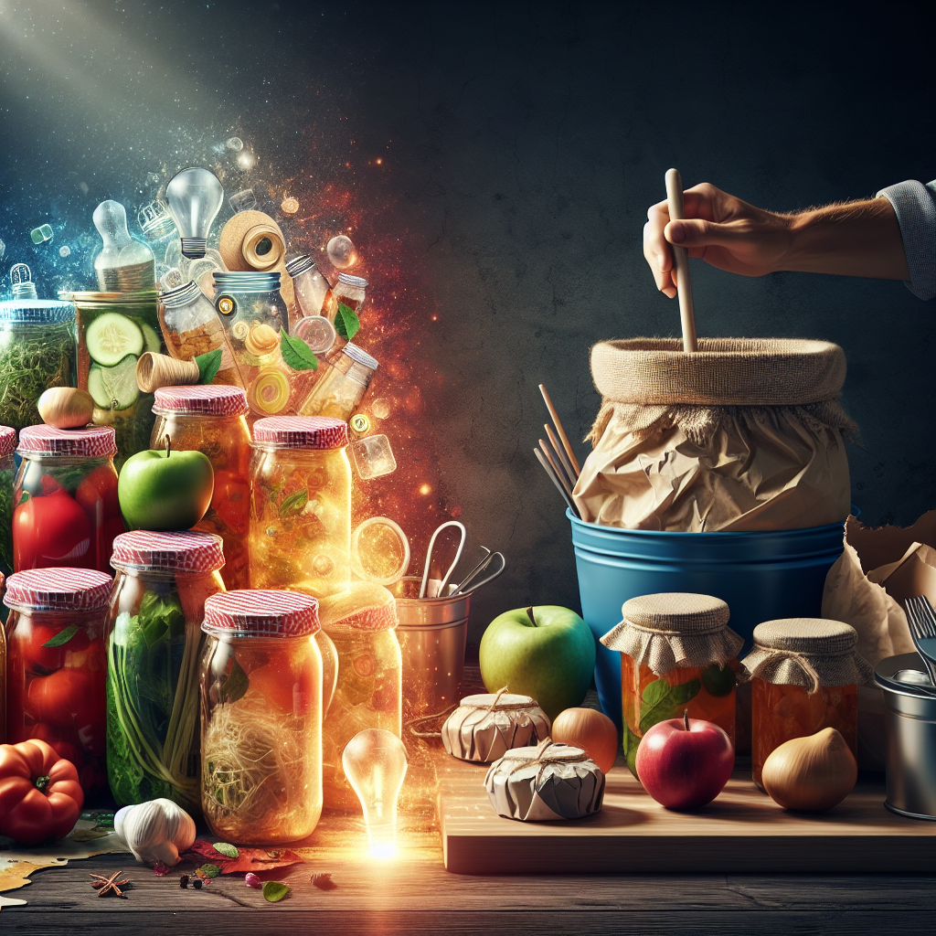 Comment réduire ses déchets en faisant ses conserves maison ?