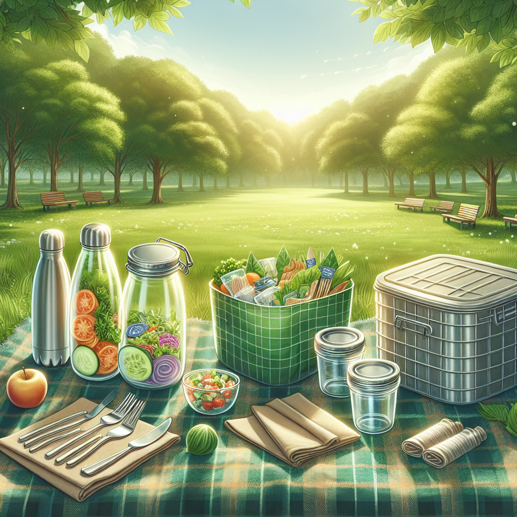 Pique-nique zéro déchet : astuces pour éviter les déchets à emporter