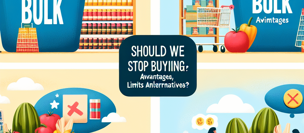 Faut-il arrêter d’acheter en vrac ? Avantages, limites et alternatives