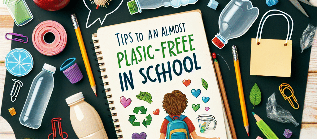 Zéro déchet à l’école : astuces pour une rentrée (presque) sans plastique