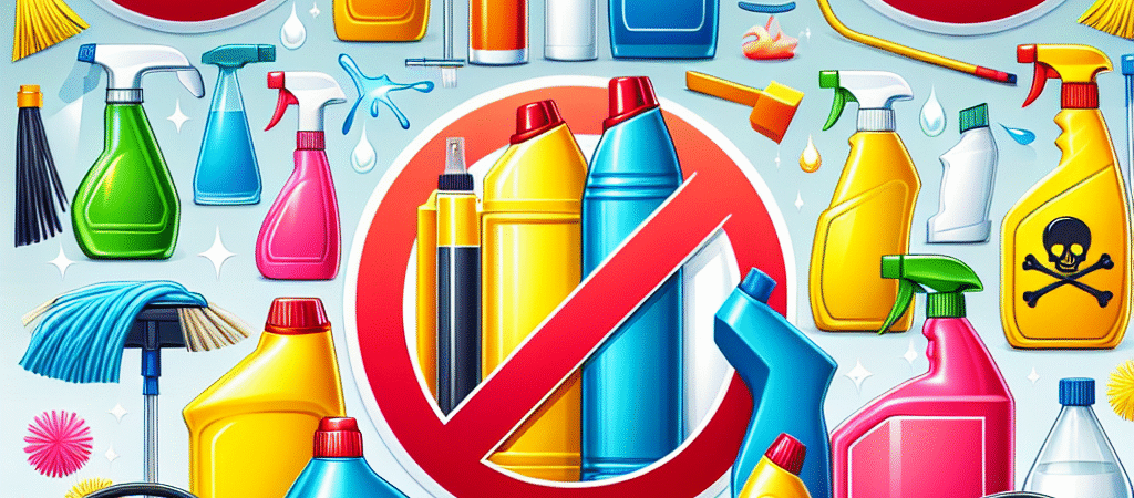 Quels produits ne pas mélanger quand on fait son ménage maison ?